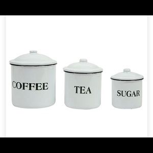 3 piece canister set